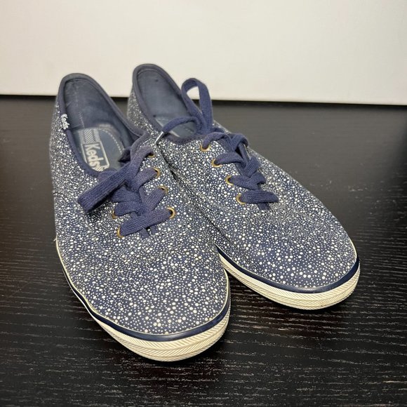 Ked’s Champion Seltzer Dot Navy Sneaker - Picture 3 of 6